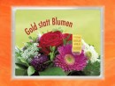 1/10 Unze Gold Geschenkbarren Flipmotiv: Gold statt Blumen