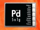 5 g Palladium gift bar Pd international