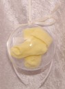 1 g gold gift bar motif: Birth baby fingers in gift ball...