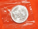 1 Unze Maple Leaf Silbermünze Kanada 2004