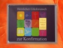 1/10 Unze Goldbarren Konfirmation in dekorierter Geschenkkugel