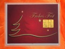 2 g gold gift bar motif: Weihnachten Frohes Fest
