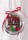 1 g gold gift bar motif: Frohe Weihnachten reindeers in gift ball / globe