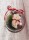 1/10 oz.gold gift bar motif: Frohe Weihnachten reindeers in gift ball / globe