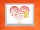 1/10 oz. gold gift bar flip motif: Love is in the air