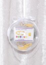 1 g gold gift bar motif: Firmung in gift ball / globe...