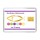 2 g gold gift bar motif: Firmung in gift ball / globe handmade decorated