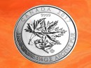 1,5 Unzen Multi Maple Leaf SuperLeaf Silbermünze Kanada 2017