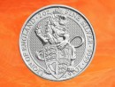 2 oz. The Queen`s Beasts Lion of England silver coin...
