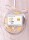2 g gold gift bar motif: Alles Liebe zur Taufe in gift ball / globe handmade decorated