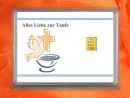 1 Gramm Gold Geschenkbarren Alles Liebe zur Taufe Mädchen in dekorierter Geschenkbox
