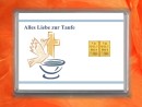 2 Gramm Gold Geschenkbarren Alles Liebe zur Taufe Junge in dekorierter Geschenkbox