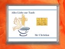 2 Gramm Gold Geschenkbarren Alles Liebe zur Taufe Junge in dekorierter Geschenkbox