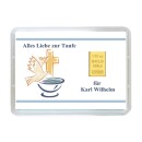 1/10 oz. gold gift bar Alles Liebe zur Taufe for boys in...