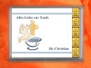 5 Gramm Gold Geschenkbarren Alles Liebe zur Taufe Junge in dekorierter Geschenkbox