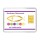 1/10 oz. gold gift bar motif: confirmation in gift ball / globe handmade decorated fish