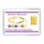 1/10 oz. gold gift bar motif: confirmation in gift ball / globe handmade decorated fish