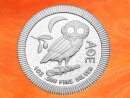 1 Unze Athener Eule Silbermünze Niue 2019