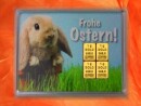 4 Gramm Goldbarren Frohe Ostern in dekorierter Geschenkkugel