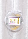 4 g gold gift bar motif: confirmation in gift ball / globe handmade decorated fish