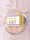 10 g gold gift bar motif communion fish in gift ball / globe handmade decorated