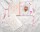 1/10 oz. gold gift bar flipmotif: Alles Gute zur Geburt for girls in decorated gift box