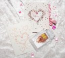 4 g gold gift bar flipmotif: Alles Gute zur Geburt for girls in decorated gift box