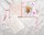 10 g gold gift bar flipmotif: Alles Gute zur Geburt for girls in decorated gift box