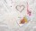 10 g gold gift bar flipmotif: Alles Gute zur Geburt for girls in decorated gift box