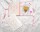 20 g gold gift bar flipmotif: Alles Gute zur Geburt for girls in decorated gift box