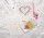 20 g gold gift bar flipmotif: Alles Gute zur Geburt for girls in decorated gift box
