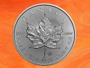 1 Unze Maple Leaf Silbermünze Kanada 2020