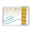 10 Gramm Gold Geschenkbarren Motiv: Alles Liebe zur Jugendweihe