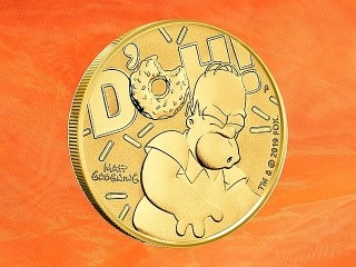1 Unze Goldmünze Australien Homer Simpson 2020 (Auflage 5.000)