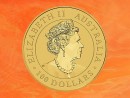 1 oz. Australian Nugget Hand of Faith gold coin Australia...
