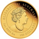 1 oz. Lunar III Ox gold coin Proof Australia 2021...