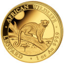 1 Unze Somalia Leopard Goldmünze Somalia 2021...