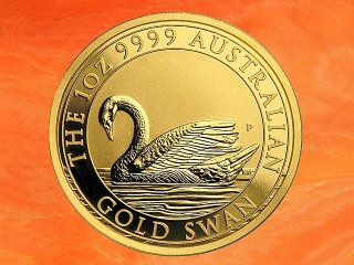 1 Unze Gold Schwan Goldmünze Australien 2017 (Auflage 5.000)