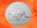 1 Unze Australia Zoo Gepard Cheetah Silbermünze Australien RAM 2021 (Auflage 25.000)