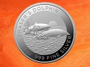 1 Unze Fraser`s Dolphin Silbermünze Australien RAM...