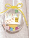 4 Gramm Gold Geschenkbarren Prüfung Luftschlangen in dekorierter Geschenkkugel Smiley ®