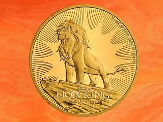 1 Unze Disney™ König der Löwen™ 25 Jahre Goldmünze Niue 2019 (Auflage 250)