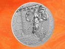 10 Unzen Lady Germania 2021 50 Mark Silber BU (Auflage...