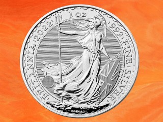1 oz. Britannia silver coin Great Britain 2022