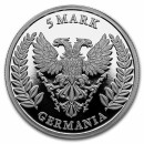 1 Unze Lady Germania 2021 PROOF Silber (Auflage 1.000)
