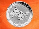 2 oz. Australian Nugget Welcome Stranger silver coin...