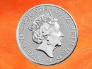 2 oz. Royal Tudor Beasts Lion of England silver coin...