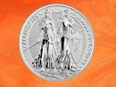 5 oz. Germania 2022 The Allegories Polonia and Germania 25 Mark silver (mintage 500)