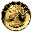 1 Unze American Liberty Goldmünze USA 2017 PP High...