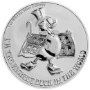 1 Unze Disney™ Dagobert Duck™ 75. Jubiläum BU Silbermünze Niue 2022 (Auflage 15.000)
